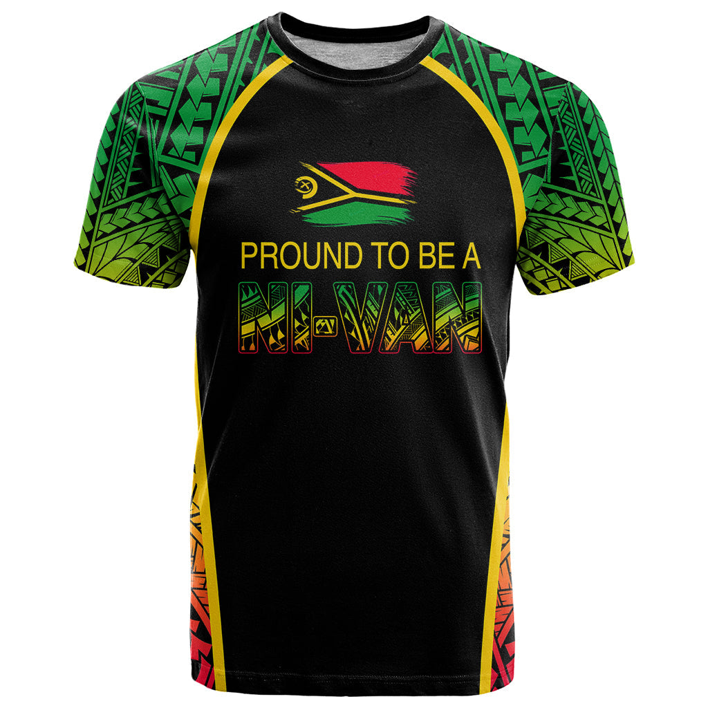 Custom Vanuatu T-Shirt Pround To Be A Ni-Van Graphic Tee
