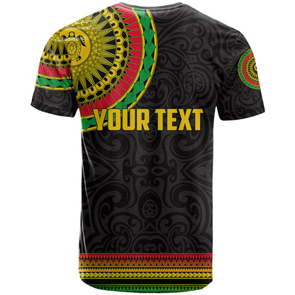 Custom Vanuatu T-Shirt Polynesia Circle Graphic Tee