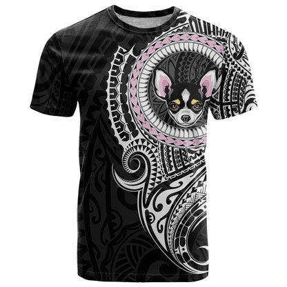 Polynesian Chihuahua Dog T-Shirt Dog In My Heart Graphic Tee