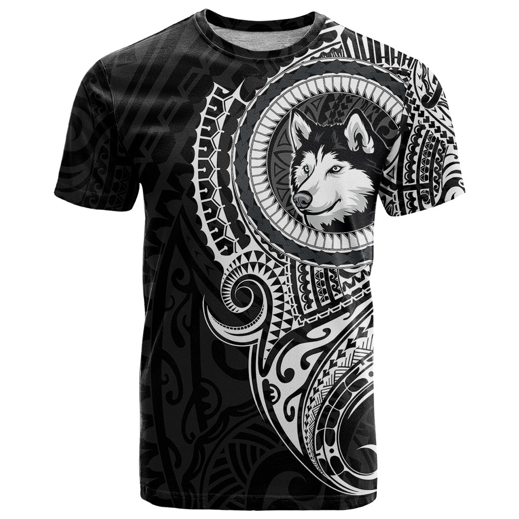 Polynesian Husky Dog T-Shirt Dog In My Heart Graphic Tee