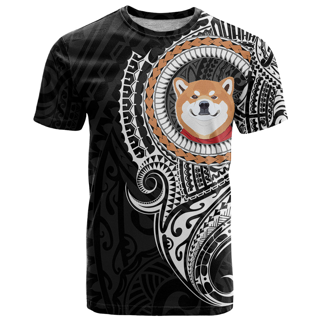 Polynesian Shiba Inu Dog T-Shirt Dog In My Heart Graphic Tee