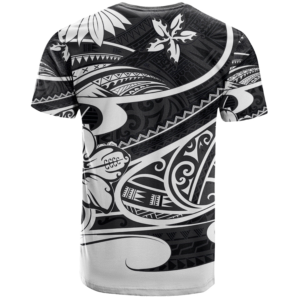 Polynesian Tribal T-Shirt Black Graphic Tee