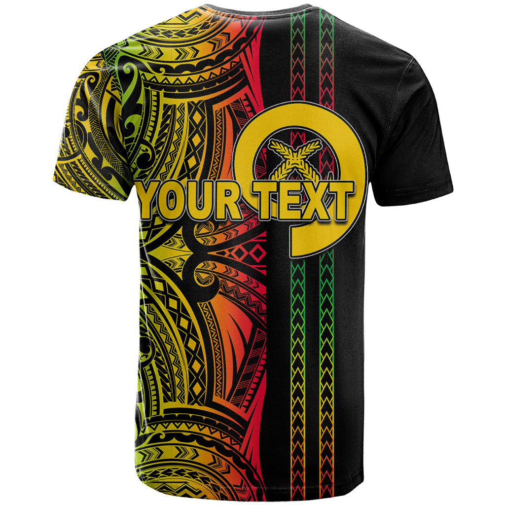 Custom Vanuatu T-Shirt Polynesian Tribal Graphic Tee
