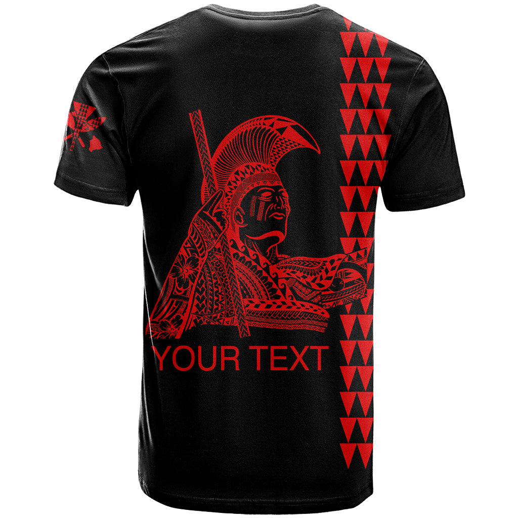Custom Hawaii T-Shirt King Kamehameha Day - Red Graphic Tee