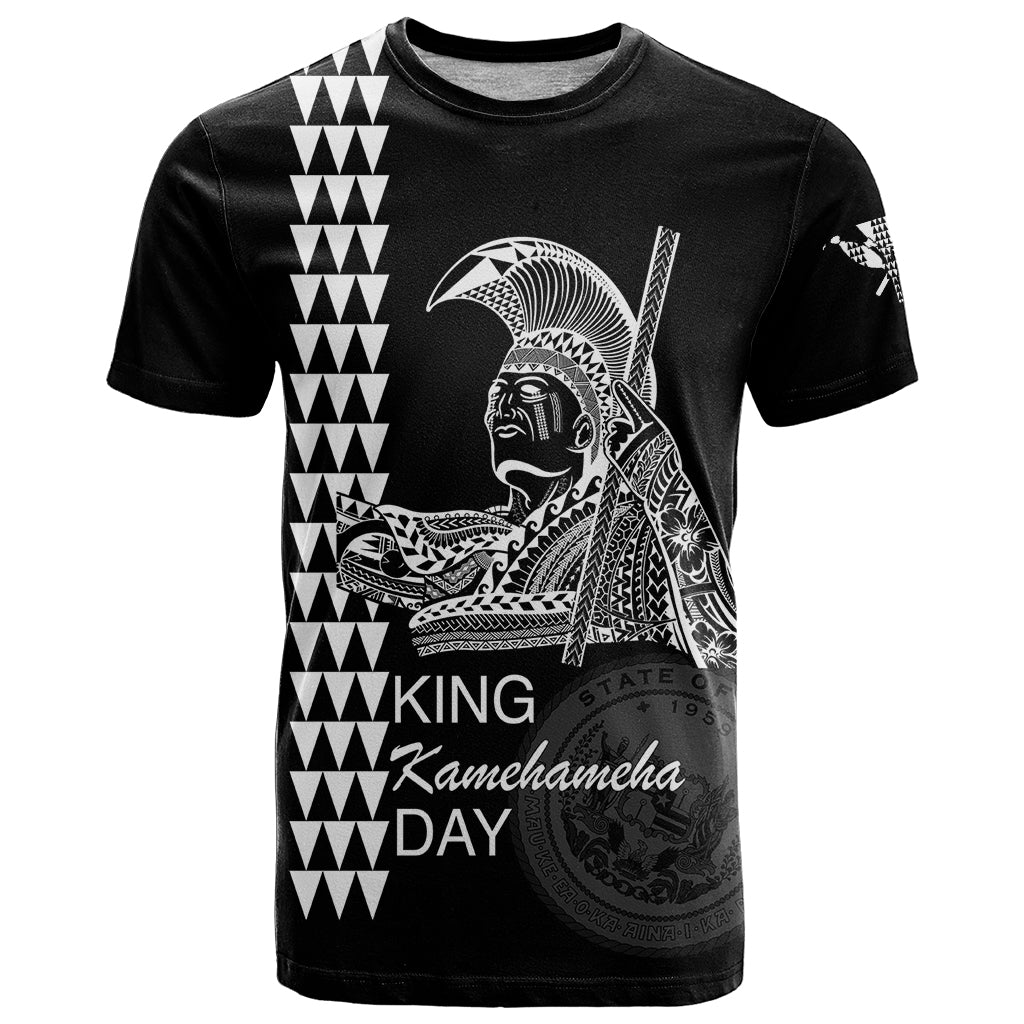 Custom Hawaii T-Shirt King Kamehameha Day - White Graphic Tee