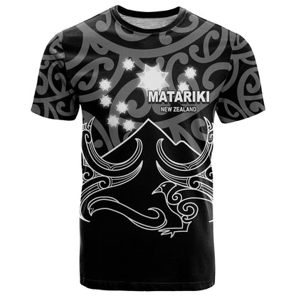 Matariki New Zealand T-Shirt Maori New Year White Graphic Tee