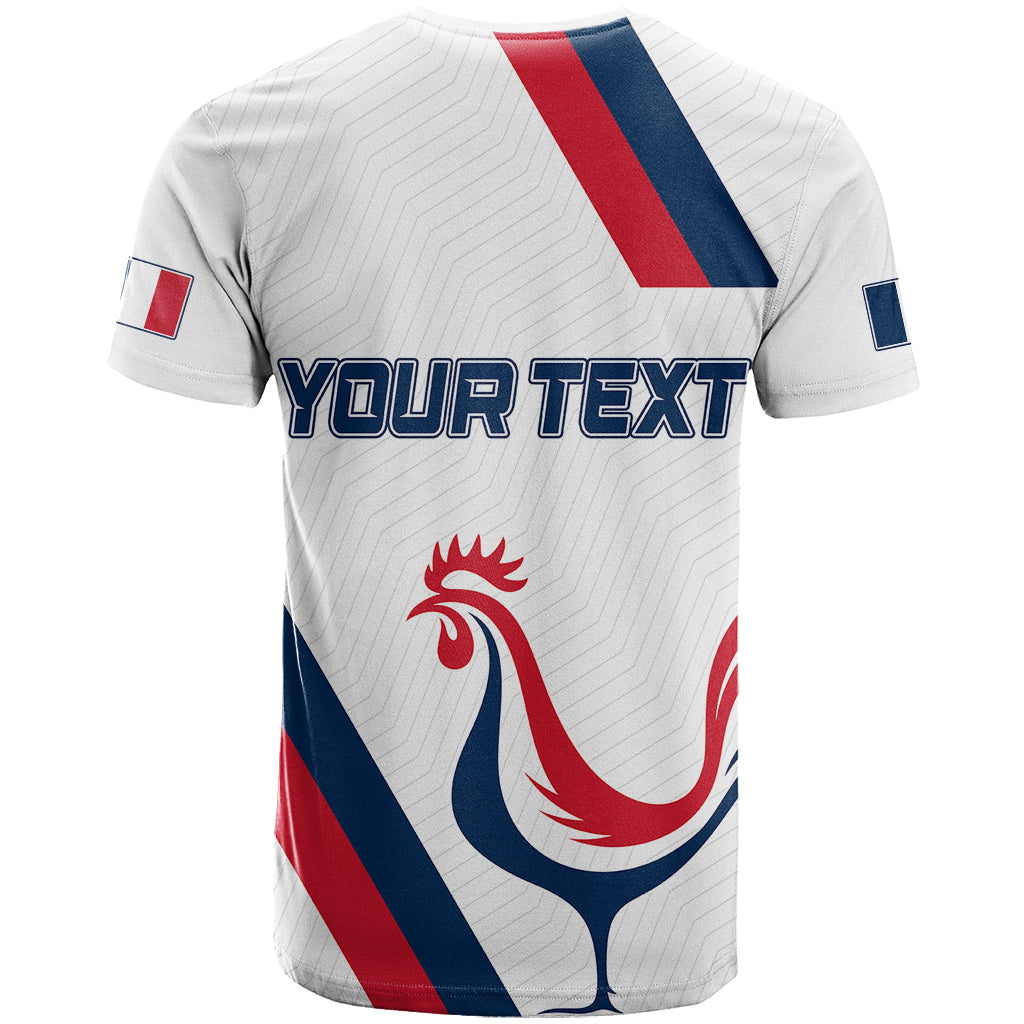 France Rugby T-Shirt Les Blues Roosters Graphic Tee