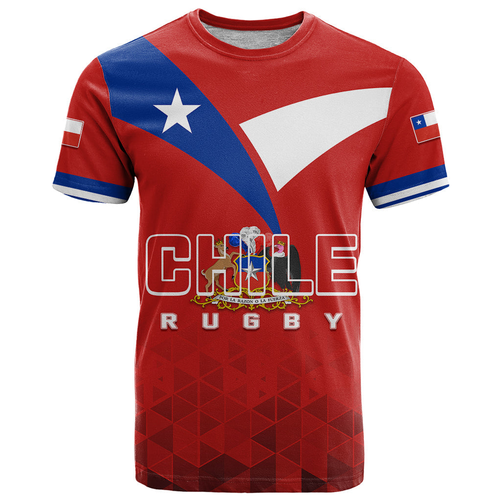 Chile Rugby T-Shirt Rising Star New History Graphic Tee