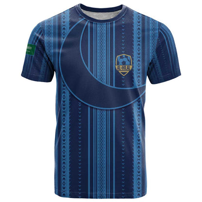 Saudi Football Al Zaeem Custom T-Shirt Crescent Moon Graphic Tee