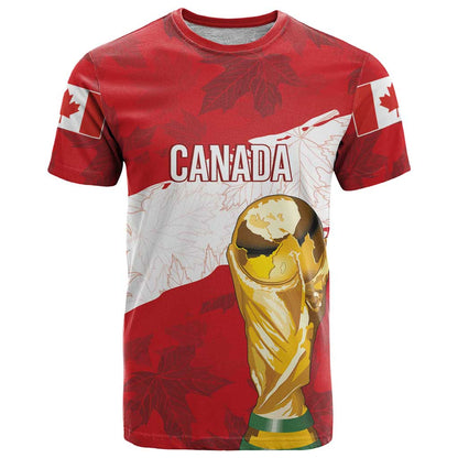 Canada WC2026 Soccer Custom T-Shirt Les Rouges Graphic Tee