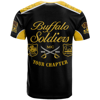 Personalised Buffalo Soldiers T-Shirt History of Heroes Graphic Tee