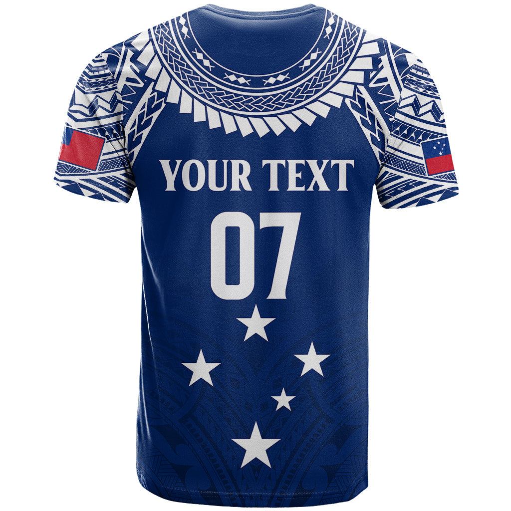 Personalised Samoa Rugby T-Shirt WC Champions Graphic Tee