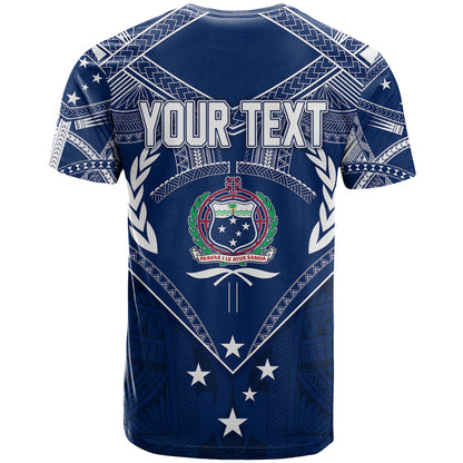 Personalised Samoa Independence Day T-Shirt Chest Tattoo Symbolic Style Graphic Tee