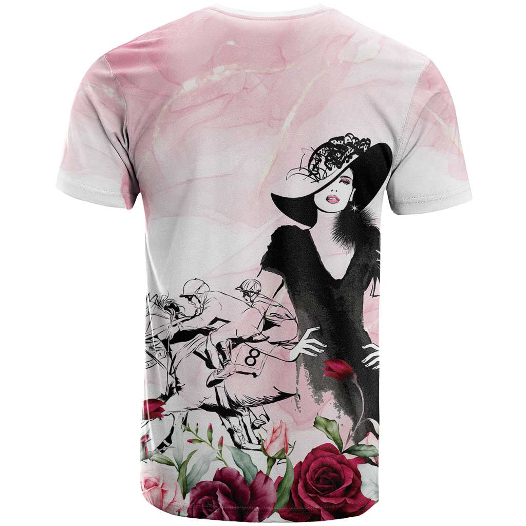 Melbourne Horse Racing Cup Pink Out Derby T-Shirt Graphic Tee