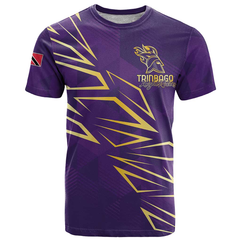 Trinbago Cricket Custom T-Shirt TKR Quadruple Champion Graphic Tee