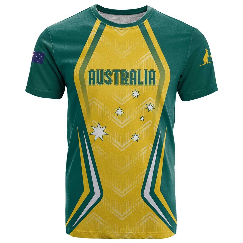 Australia 2024 Olympics Custom T-Shirt Rise of the Roos Graphic Tee