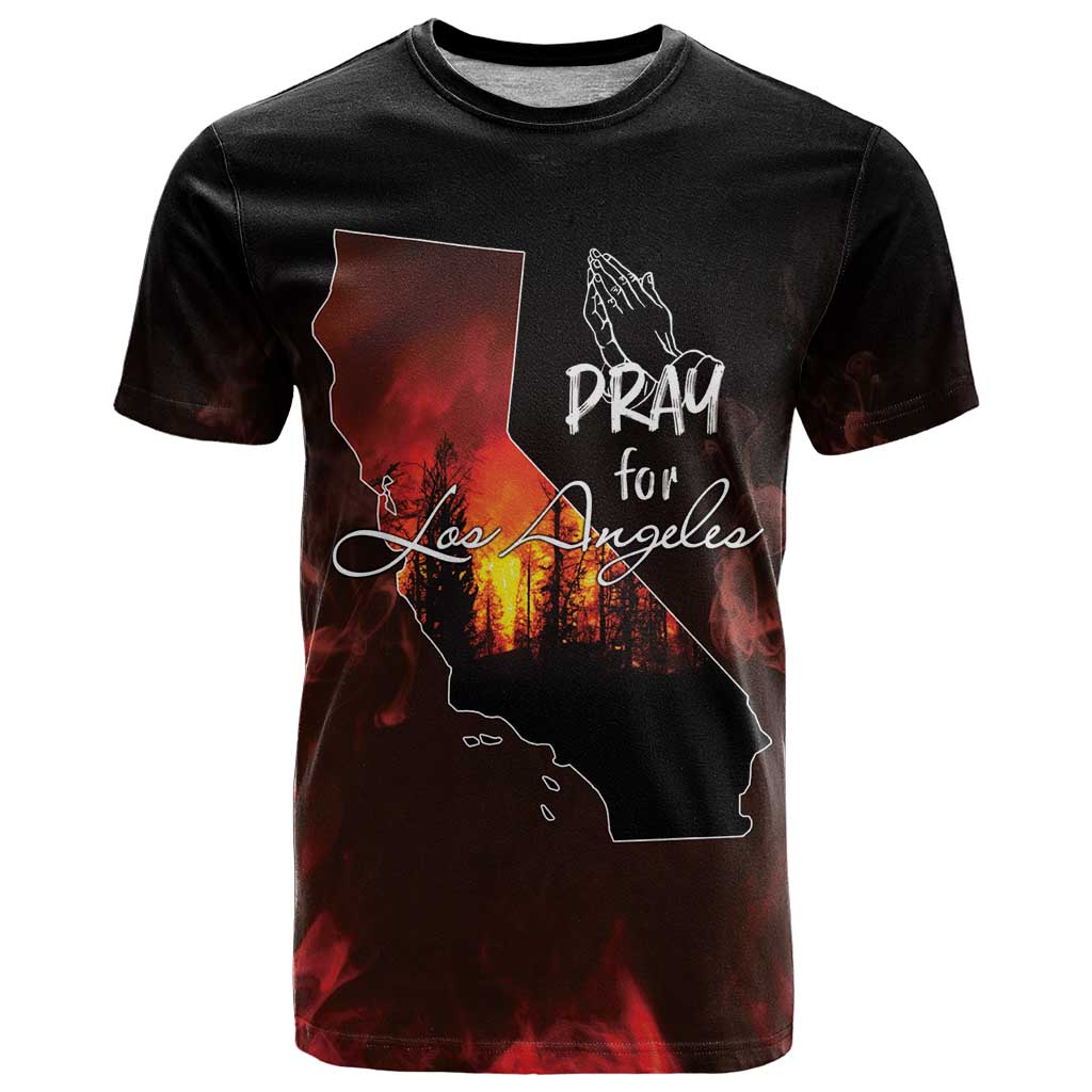 So-Cal Wildfire T-Shirt LA Stay Strong Graphic Tee