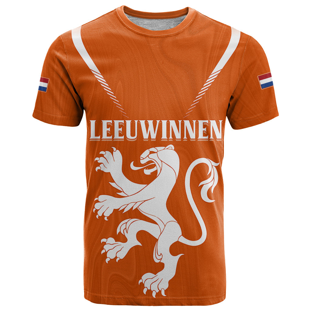 Personalised Netherlands Football T-Shirt Lionesses World Cup Graphic Tee