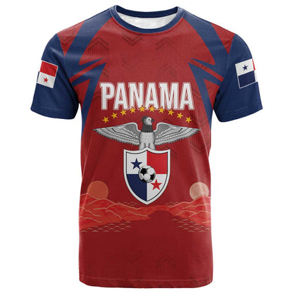 Afro-Panama Football 2026 Custom T-Shirt La Marea Roja Making History Graphic Tee