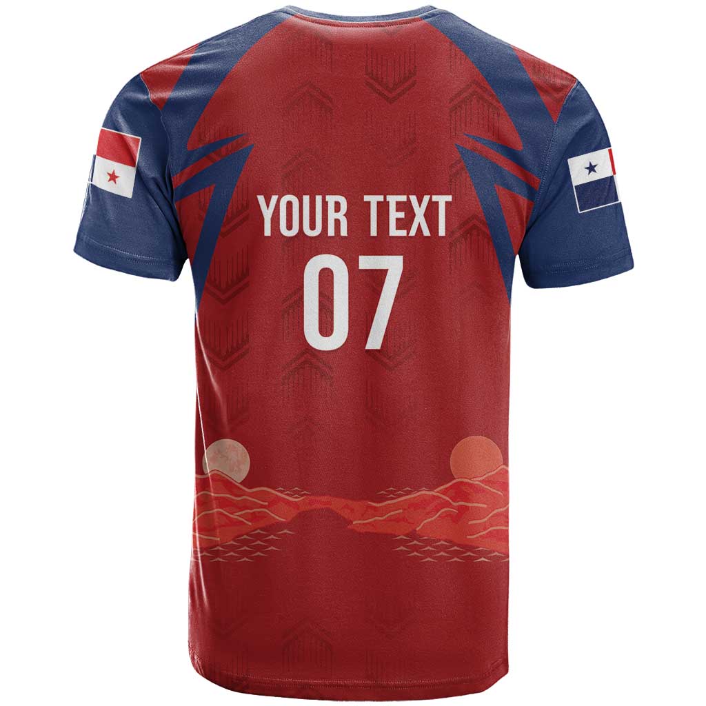 Afro-Panama Football 2026 Custom T-Shirt La Marea Roja Making History Graphic Tee