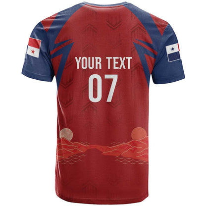 Afro-Panama Football 2026 Custom T-Shirt La Marea Roja Making History Graphic Tee