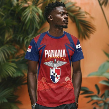 Afro-Panama Football 2026 Custom T-Shirt La Marea Roja Making History Graphic Tee