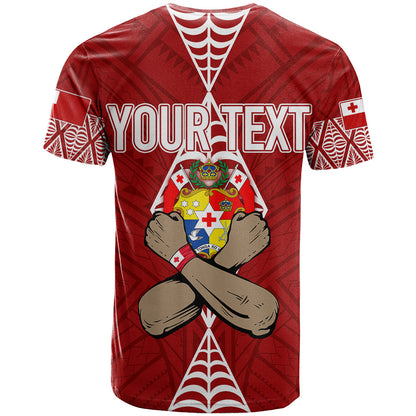 Personalised Tonga Rugby T-Shirt Mate Ma'a Tonga Independence Day Graphic Tee