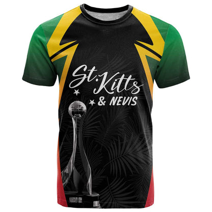 St Kitts Nevis Cricket Custom T-Shirt Go Patriots Go Champions Graphic Tee
