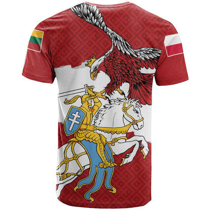 Poland-Lithuania Folk Patterns T-Shirt Graphic Tee