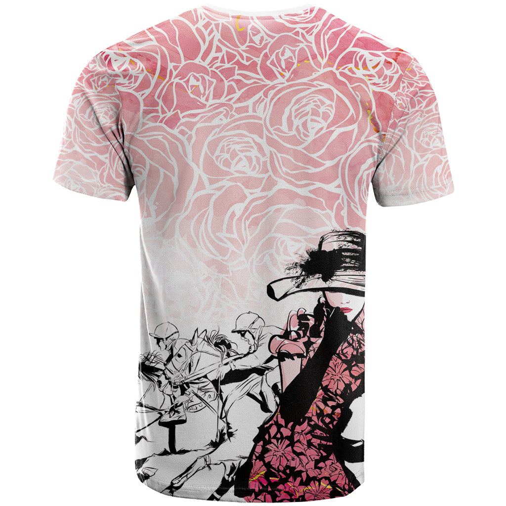 Kentucky Horse Racing T-Shirt Derby Girls Pink Out Graphic Tee