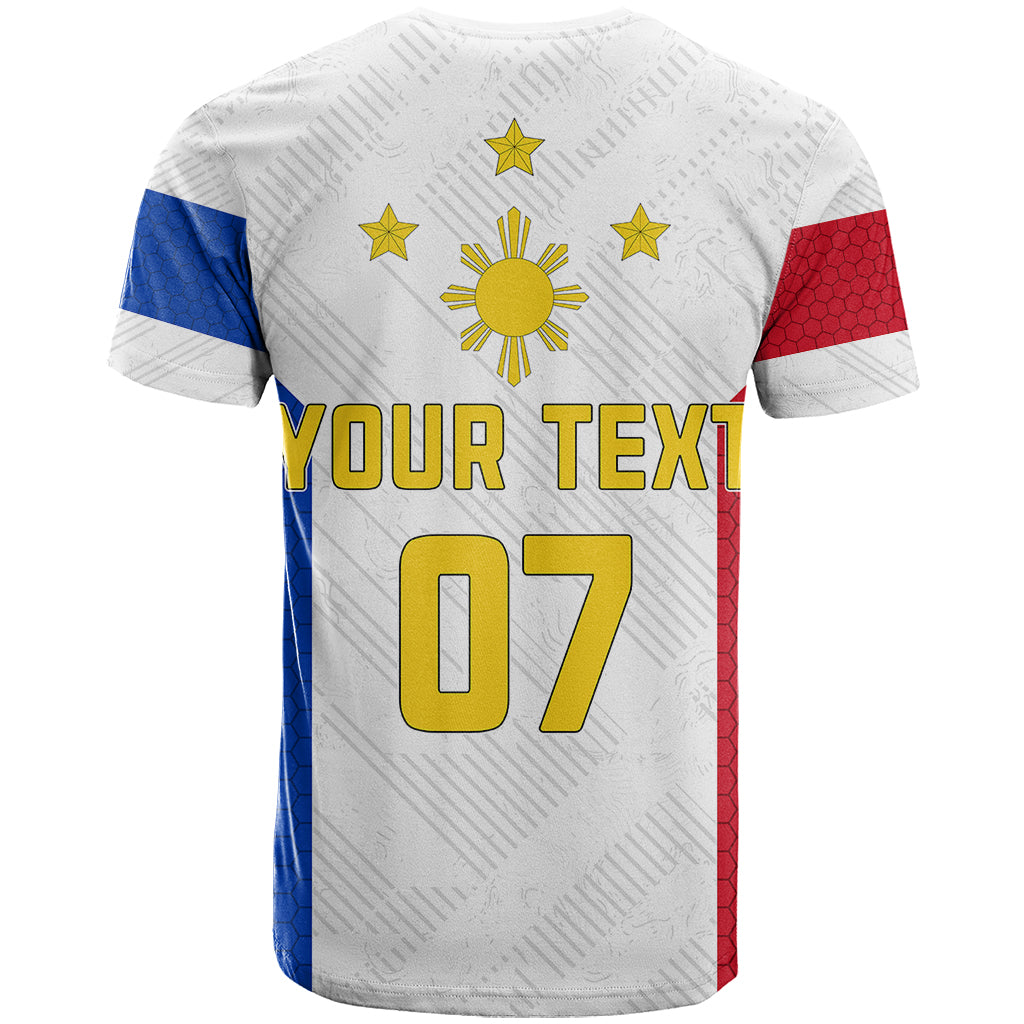 Personalised Philippines Football T-Shirt Women's WC Filipinas Basic Ver Graphic Tee