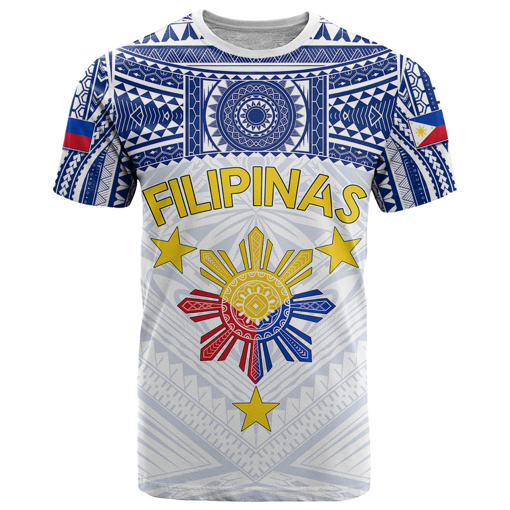 Personalised Philippines Football T-Shirt Women's WC Filipinas Tribal Ver Graphic Tee