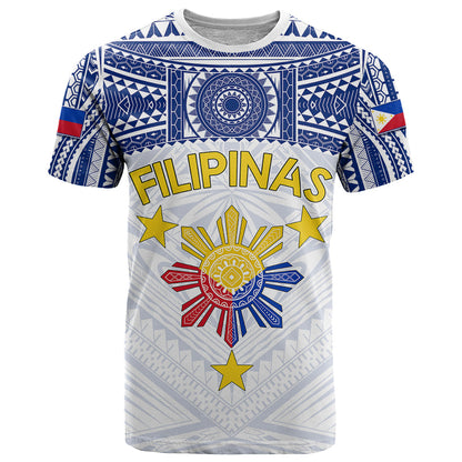 Personalised Philippines Football T-Shirt Women's WC Filipinas Tribal Ver Graphic Tee