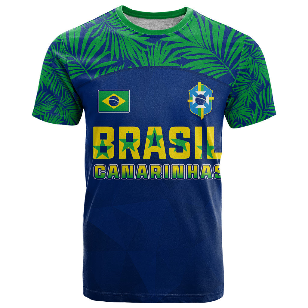 Personalised Brazil Football T-Shirt Women's WC Selecao Graphic Tee