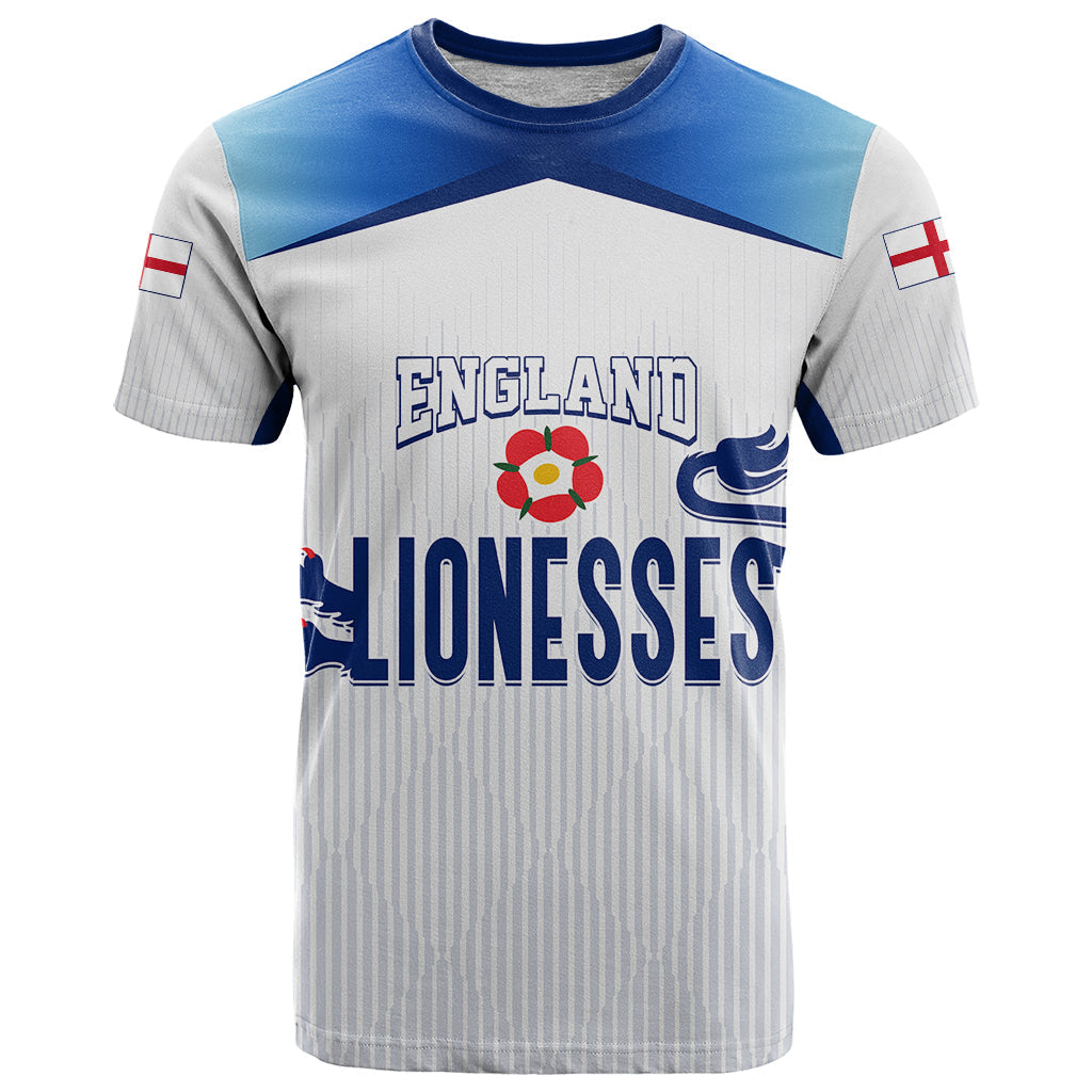 Personalised England Football T-Shirt The Lionesses Women World Cup Graphic Tee