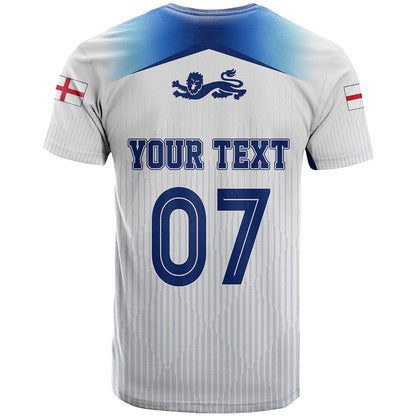 Personalised England Football T-Shirt The Lionesses Women World Cup Graphic Tee
