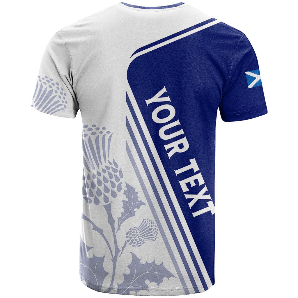 Personalised Scotland Rugby T-Shirt World Cup The Thistle Graphic Tee