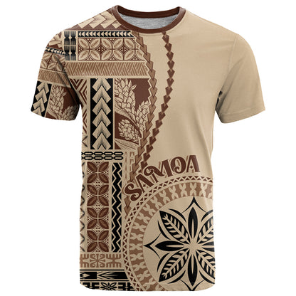 Samoa Siapo Motif T-Shirt Classic Style Graphic Tee
