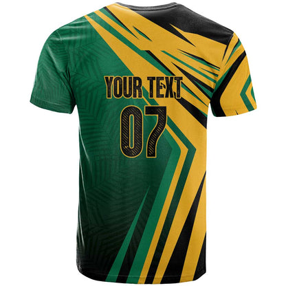Jamaica Tropical Palm Personalized T-Shirt Graphic Tee
