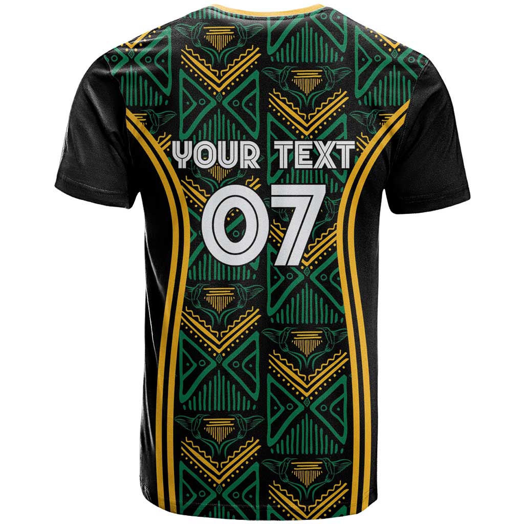 Jamaica Reggae Boyz Custom T-Shirt Ethnic Motifs Graphic Tee
