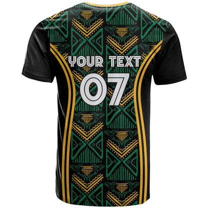 Jamaica Reggae Boyz Custom T-Shirt Ethnic Motifs Graphic Tee