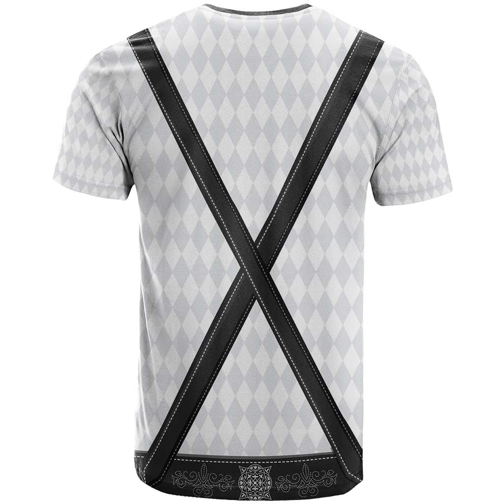 Germany Trachten Lederhose Inspired T-Shirt Sable Black Graphic Tee