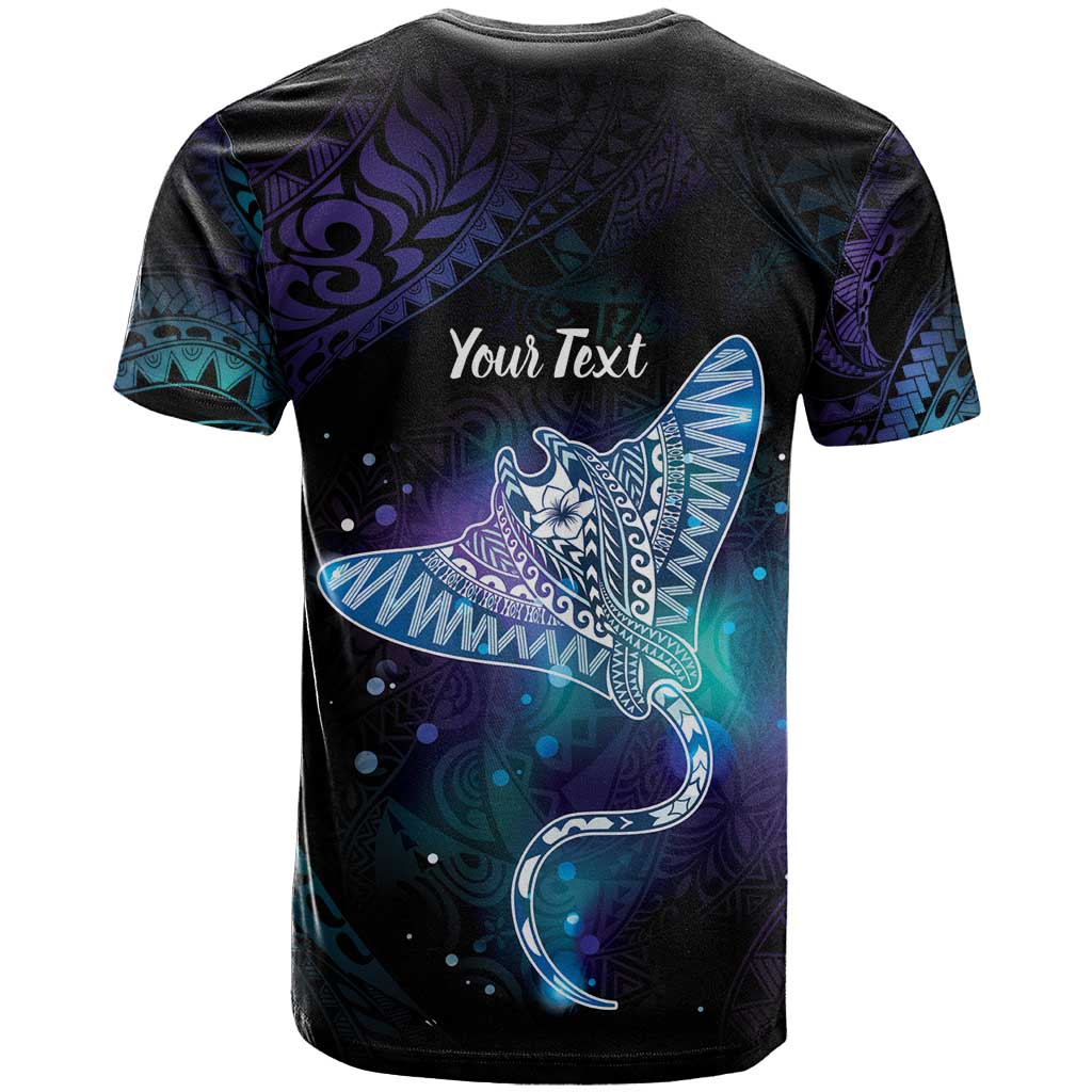 Polynesian Tala Manta Ray T-Shirt Nowhere You Could Go That I Won't Be With You Graphic Tee
