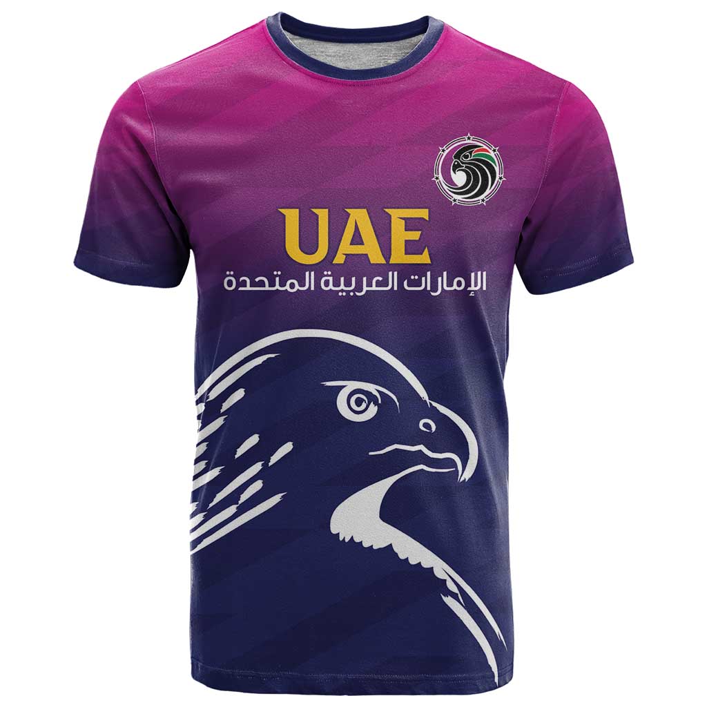 UAE Cricket Custom T-Shirt Arabian Falcon Graphic Tee