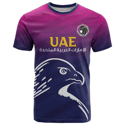 UAE Cricket Custom T-Shirt Arabian Falcon Graphic Tee