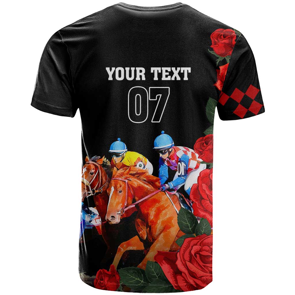 Horse Racing Custom T-Shirt 151st Anniversary Race For the Roses Graphic Tee