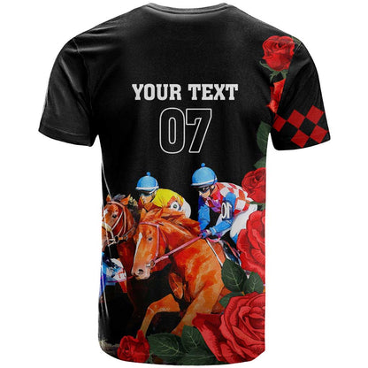 Horse Racing Custom T-Shirt 151st Anniversary Race For the Roses Graphic Tee