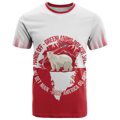 Nu Det Nuuk Greenland Not For Sale T-Shirt Graphic Tee
