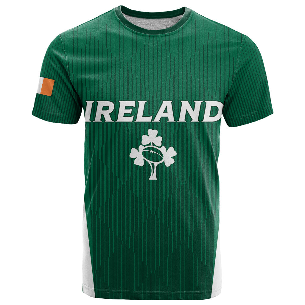 Personalised Ireland Rugby T-Shirt World Cup GO Shamrocks Graphic Tee