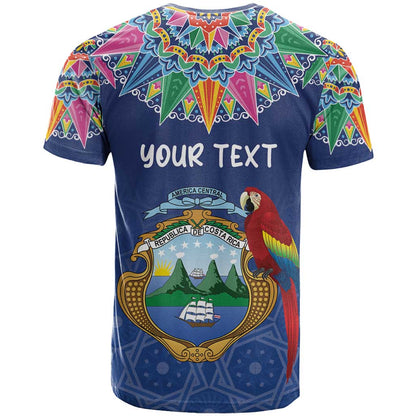 Pura Vida Costa Rica Personalized T-Shirt Oxcart Ornate Inspired Graphic Tee